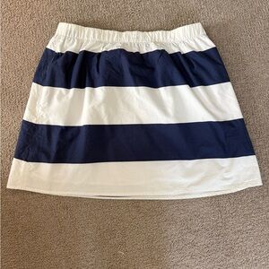 Lily Pulitzer Navy and White Striped Women's Skirt